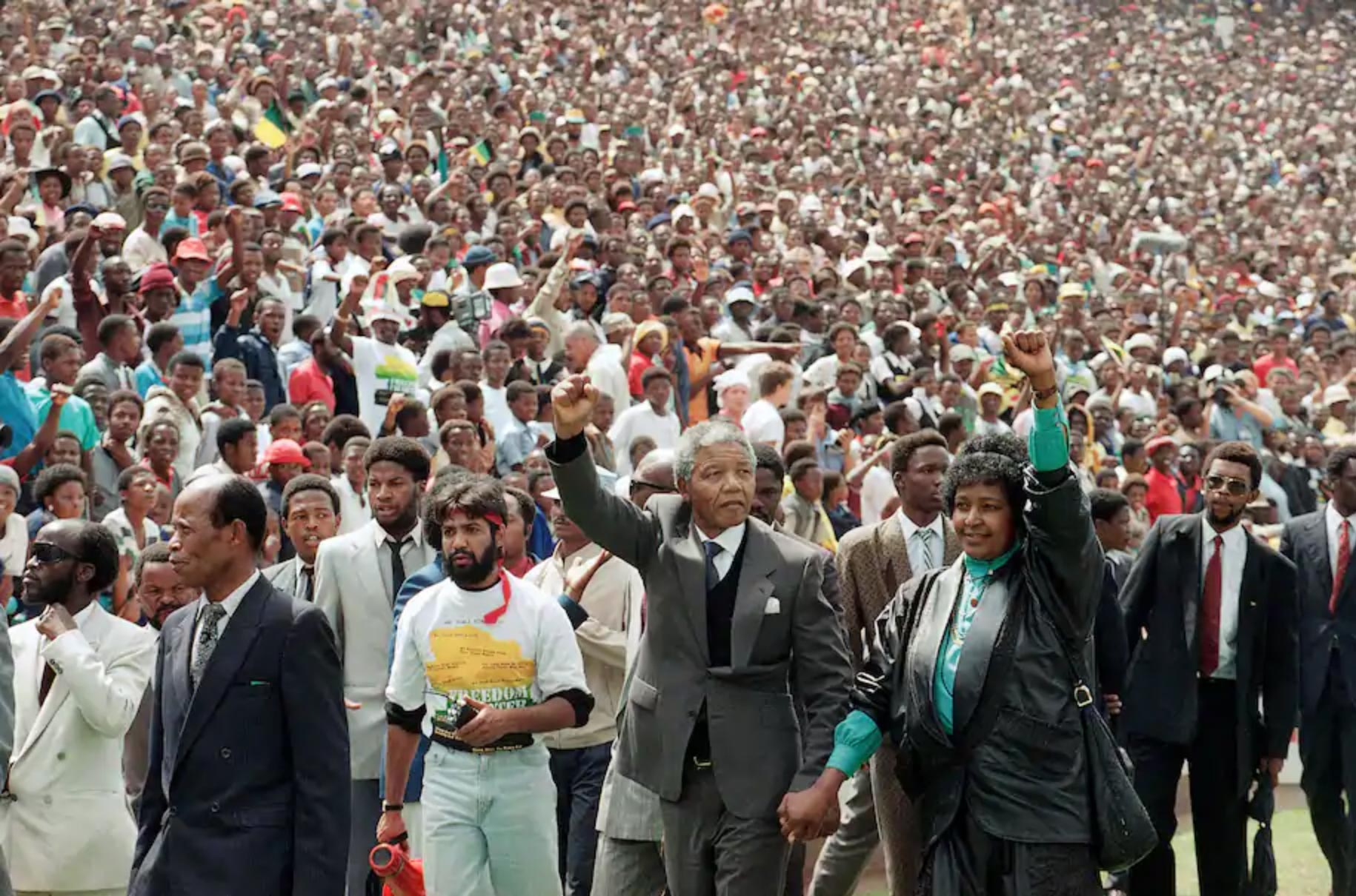 mandela End of apartheid (AP Photo/Udo Weitz, File)